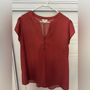 perch by Blu-Pepper Polka Dot Blouse